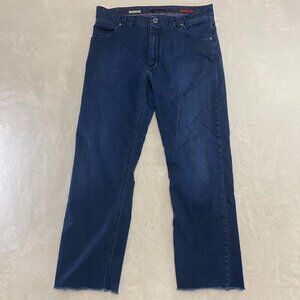 Alberto Luxury T400 Stone Modern fit Overdyed Denim Jeans 34 x 27 Mens Pants